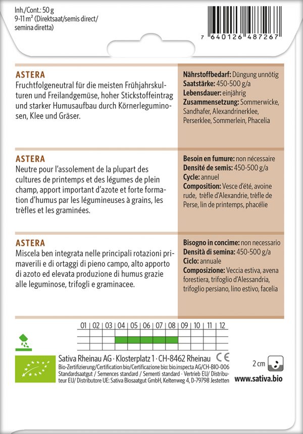 Gründüngung 'Astera' – Bild 2