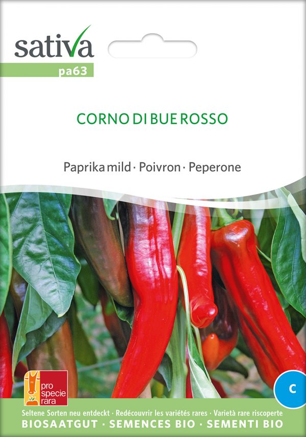 Milder Paprika 'Rosso'