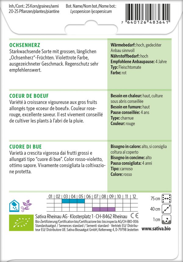 Fleischtomate 'Ochsenherz' – Bild 2