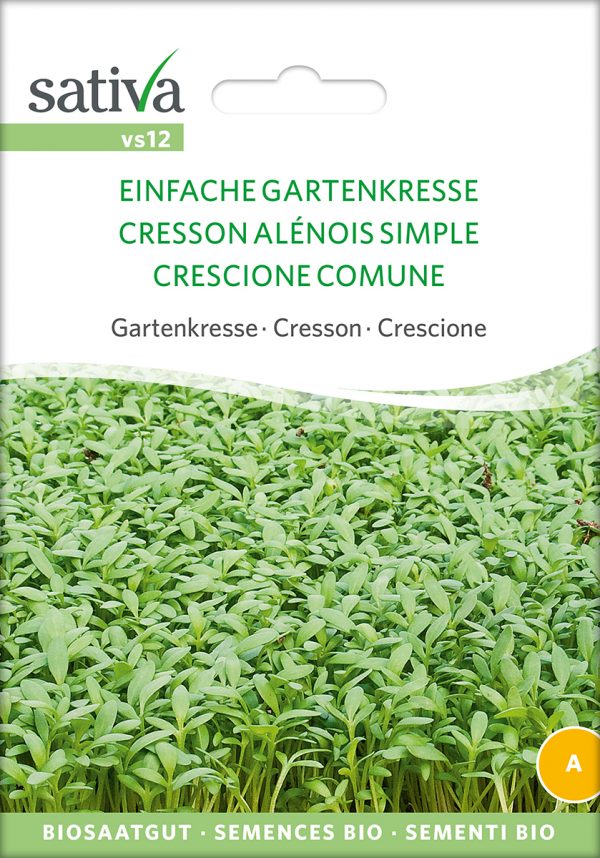 Gartenkresse - einfache