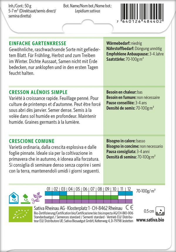Gartenkresse - einfache – Bild 2