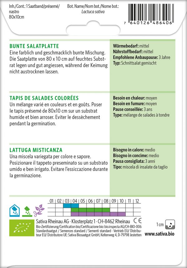 Bunte Salatplatte – Bild 2