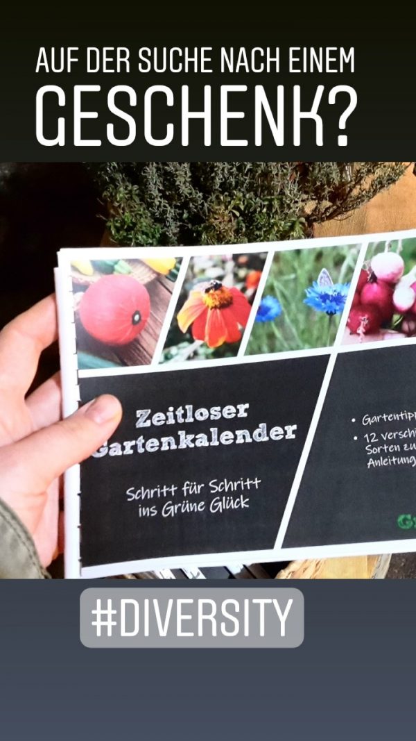 Zeitloser Gartenkalender