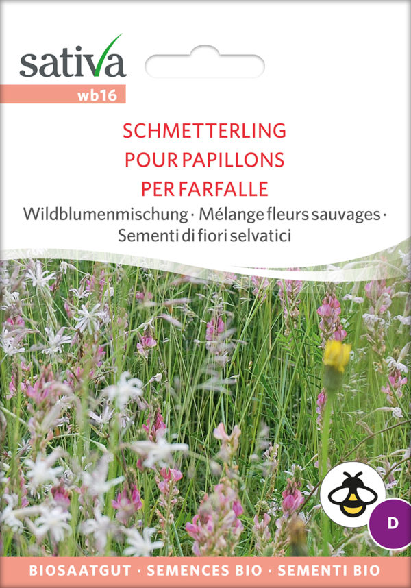 Wildblumenmischung - Schmetterling